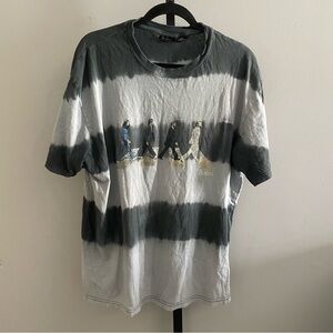 The Beatles Abbey Road Tye Dye Shirt Size Large